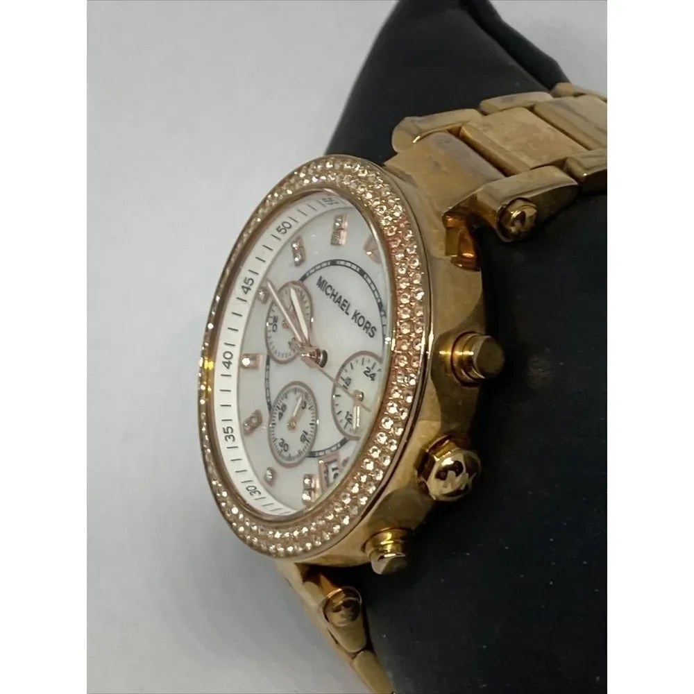 Michael Kors Parker MK5491 Womens Stainless Steel Analog Dial Quartz Watch WO7